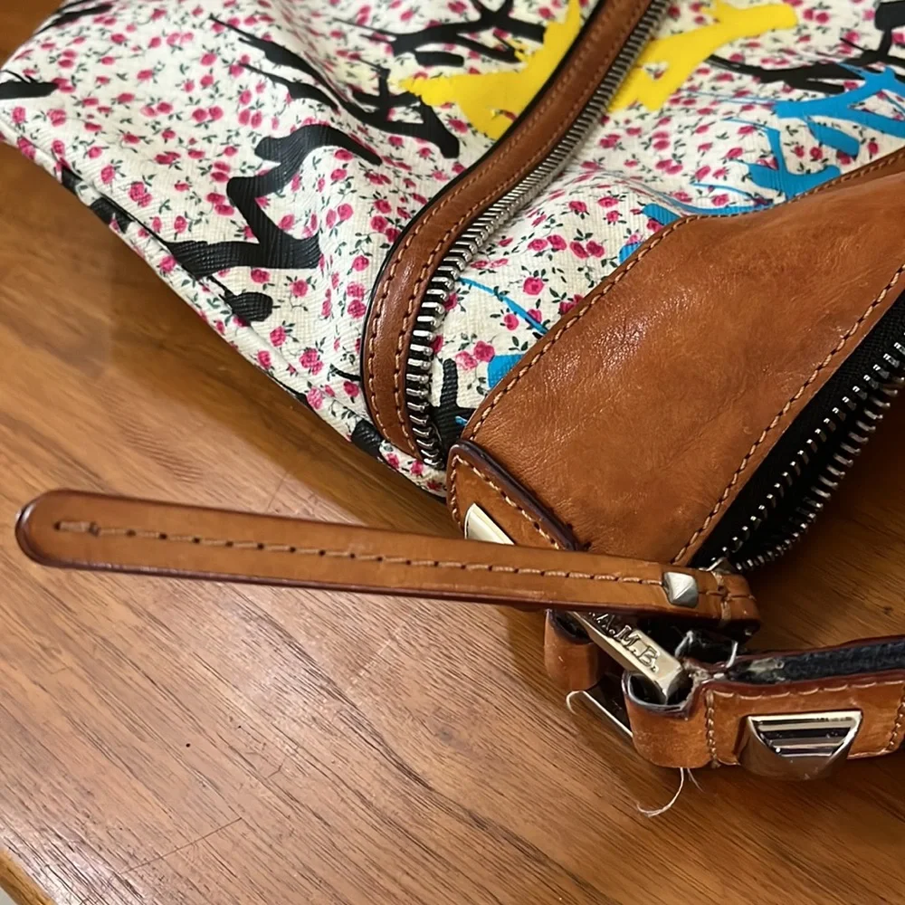 Authentic L.A.M.B Ditzy Graffiti Hobo Handbag - Picture 8 of 17